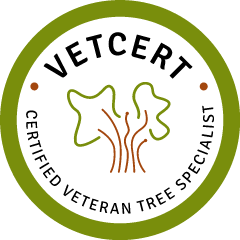 VetCert certified veteran tree specialist logo